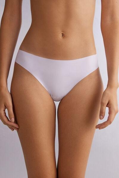 Intimissimi - White Seamless Ultra Light Microfibre Brazilian Briefs