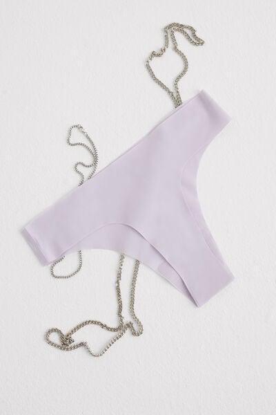 Lilac Ultralight Microfibre Brazilian Knickers, 5601_056K, large image number 0