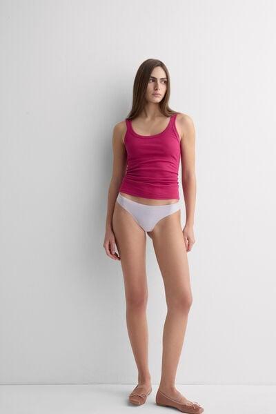 Lilac Ultralight Microfibre Brazilian Knickers, 5601_056K, large image number 1