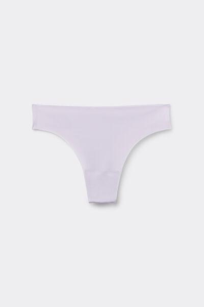 Lilac Ultralight Microfibre Brazilian Knickers, 5601_056K, large image number 3