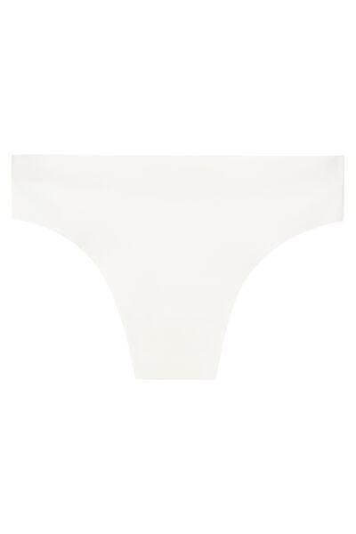 White Ultralight Brazilian Briefs, Powder White, large image number 4