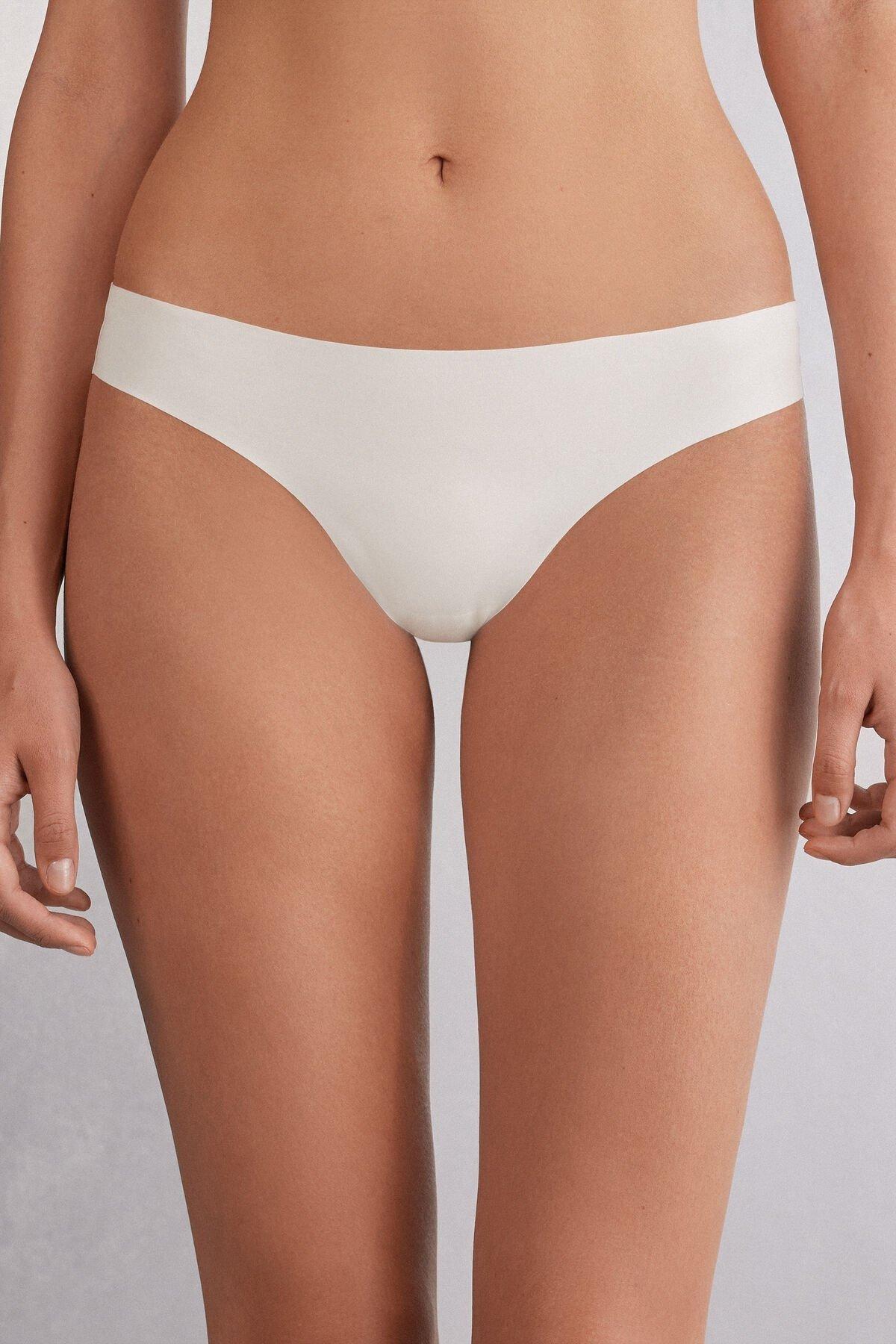 White Ultralight Brazilian Briefs, Powder White, large image number 7