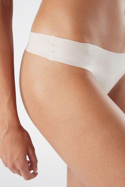 White Ultra Light Brazilian Briefs, Silk, large image number 9