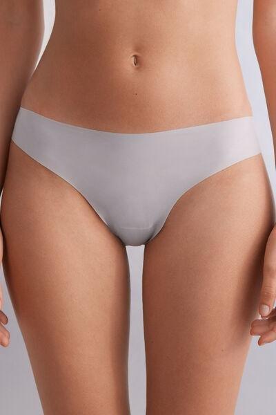 Grey Seamless Brazilian Briefs, , large image number 0