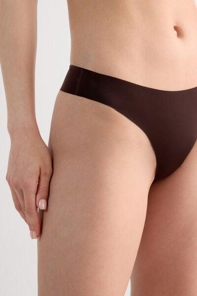 Brown Ultralight Microfibre Brazilian Briefs, 5601_705J, large image number 11