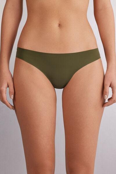 Green Ultralight Brazilian Knickers, , large image number 0