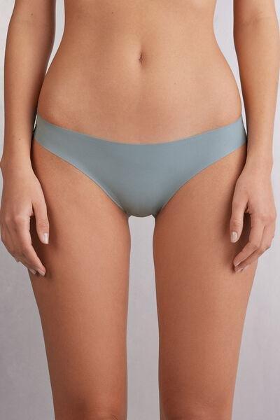 Blue Ultralight Brazilian Knickers, , medium