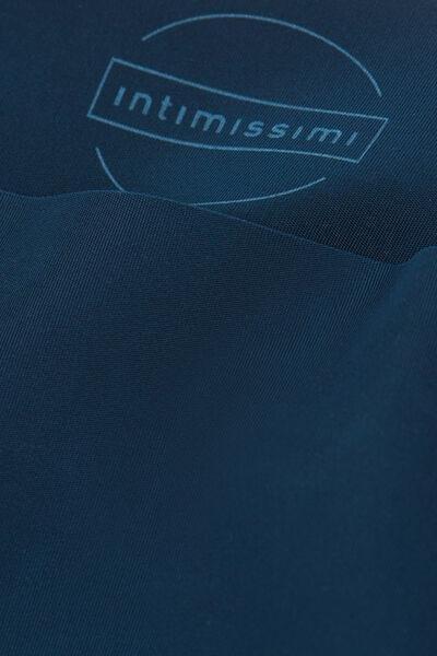 Navy Ultralight Microfibre Brazilian Knickers, 5601_937J, large image number 4