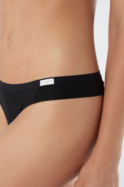 Black Low-Waist Brazilian Briefs, , large image number 10