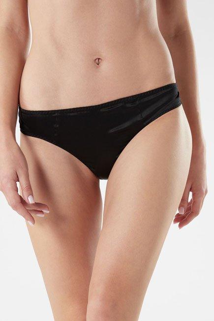 Black Seamless Brazilian Briefs, , large image number 5