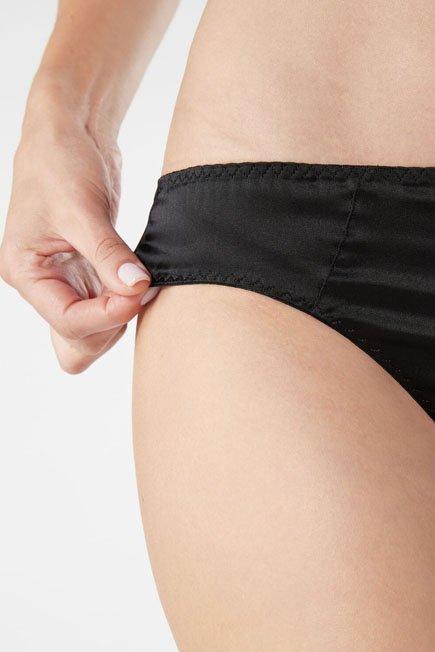 Black Seamless Brazilian Briefs, , large image number 9