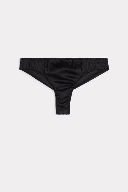 Black Seamless Brazilian Briefs, , large image number 10