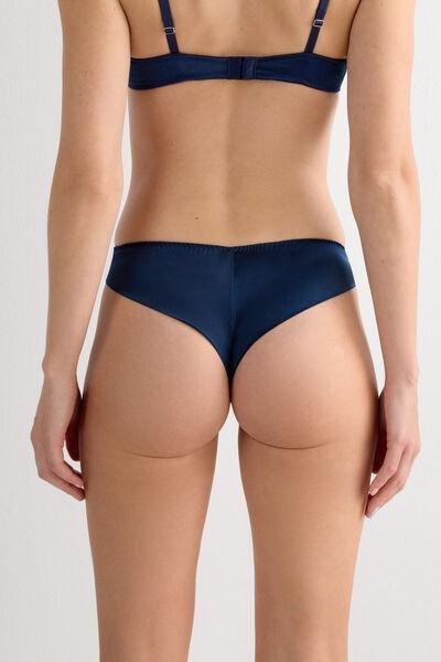 ملخصات برازيلية من الحرير الأزرق الكثي" ، نسائي, Intense Blue, medium