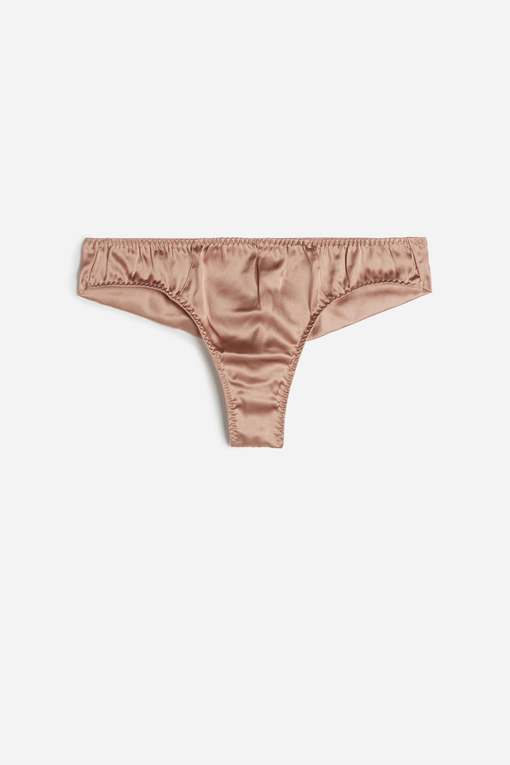 Pink Seamless Brazilian Briefs, , large image number 5