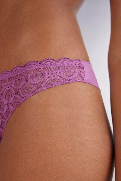 Purple Lace Brazilian Briefs, 5601_343J, large image number 5