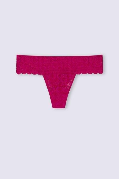 Purple Lace Brazilian Briefs, 5601_348J, large image number 2