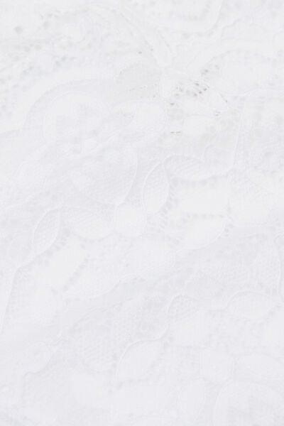 White Lace Brazilian Briefs, White, large image number 4