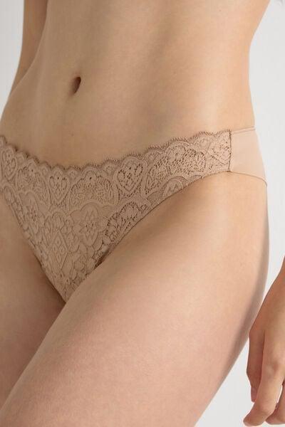 Beige Brazilian Briefs, Soft Beige, large image number 5