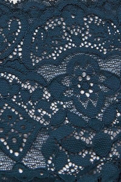 Navy Microfibre Brazilian Briefs, Intense Blue, large image number 4