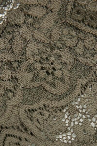 Green Lace And Microfibre Brazilian Briefs, 5601_660J, large image number 4