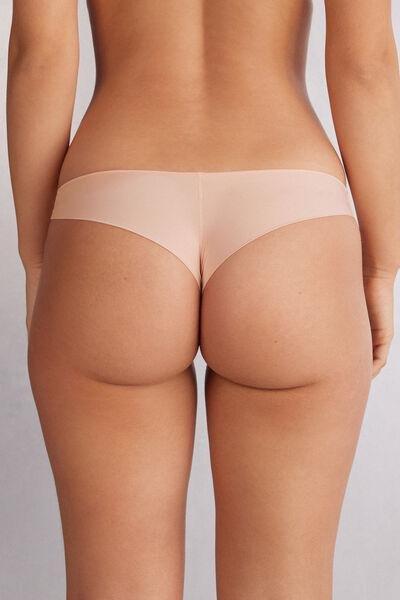 Pink Lace Brazilian Briefs, 5601_852J, large image number 3