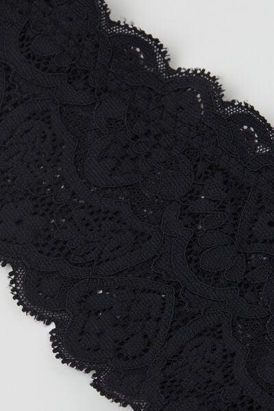 Black 80S-Style Brazilian Briefs, Black, large image number 4