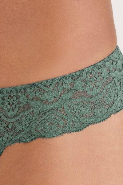 Green Lace Brazilian Briefs, 5601_941J, large image number 5