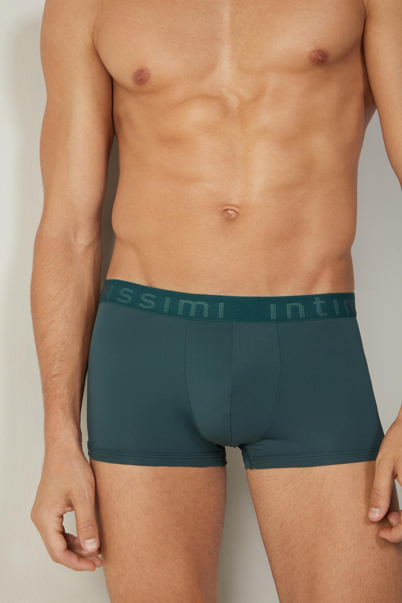Boxer Shorts in Microfibre with Logo, , large image number 4