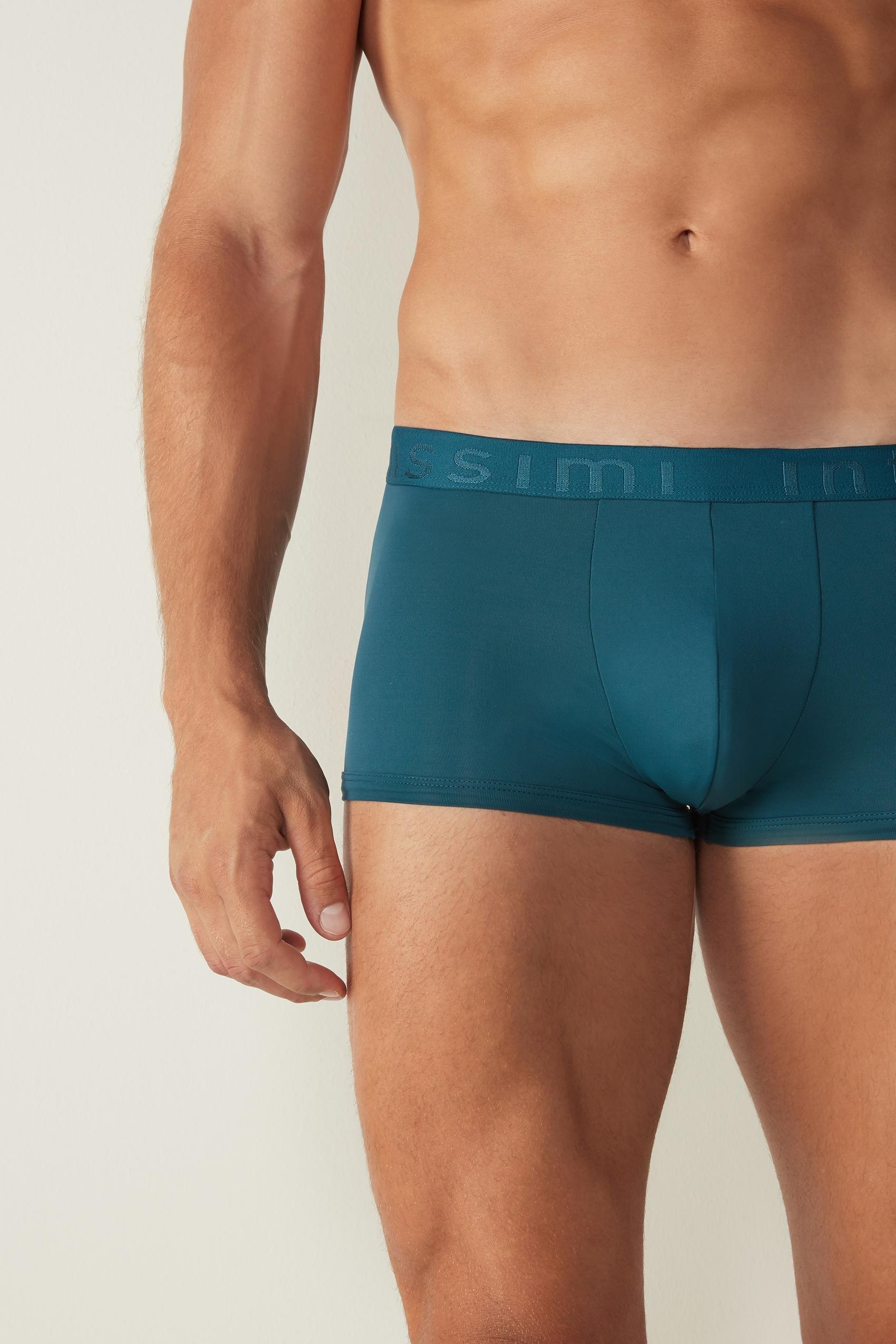 Boxer Shorts in Microfibre with Logo, , large image number 3
