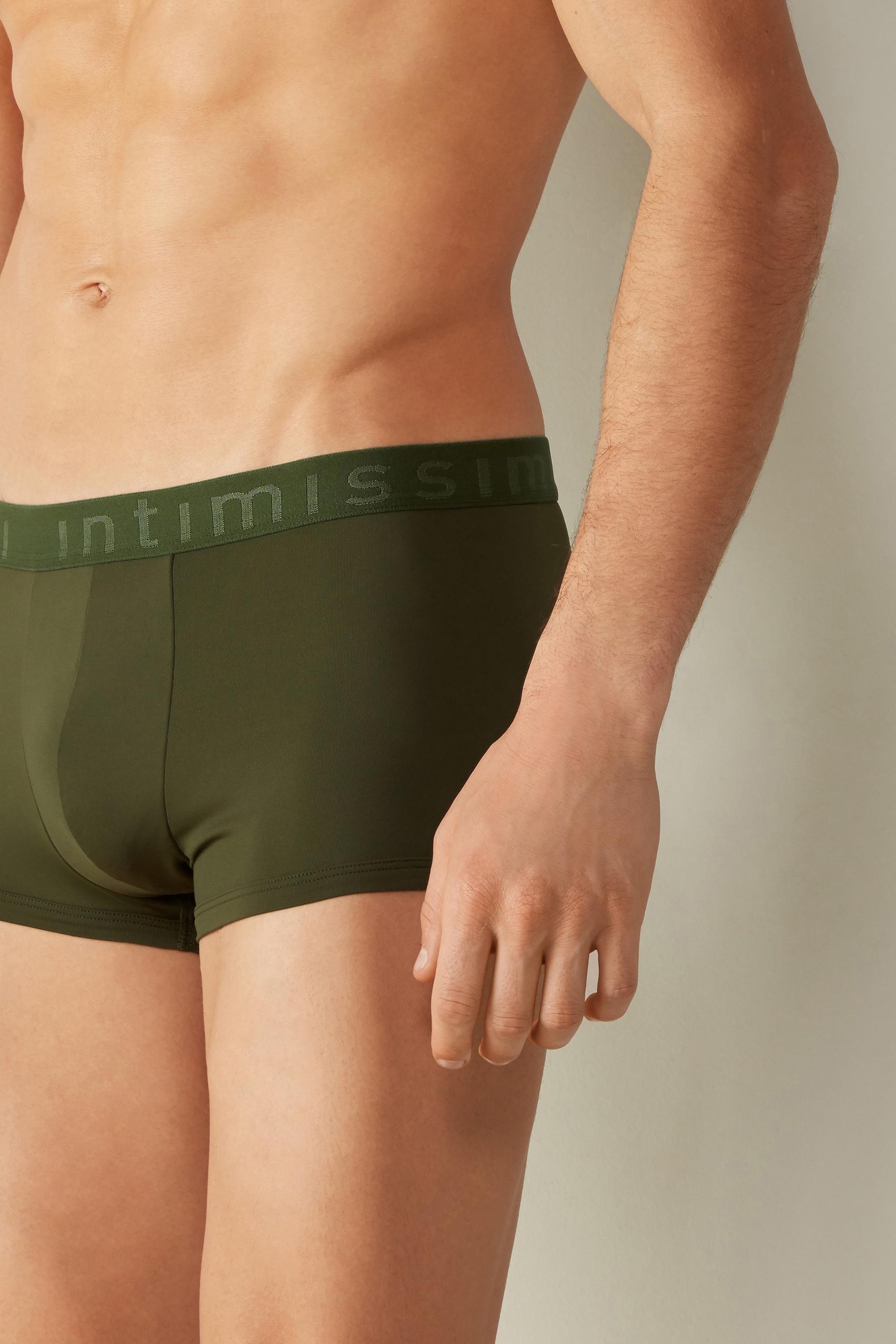 Boxer Shorts in Microfibre with Logo, , large image number 5