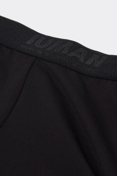 Black Extra-Soft Microfibre Boxers, Black, large image number 4