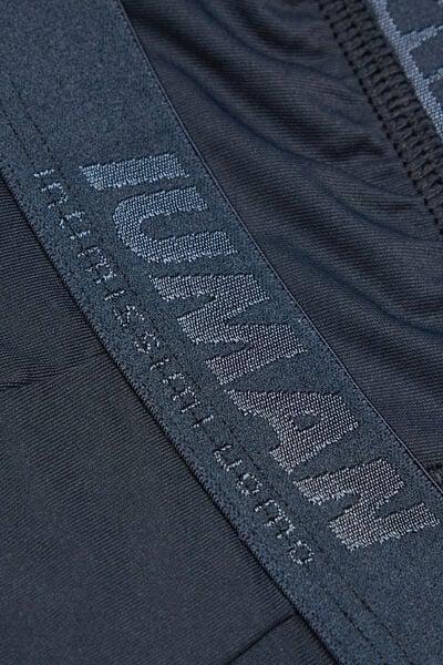 Navy Elastic Waist Cotton Boxers, Midnight Blue, large image number 4