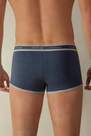 Intimissimi - Blue   Stretch Supima Cotton Boxer Shorts Detail