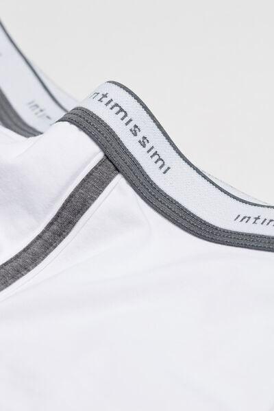 Navy Stretch Boxer Shorts, White/graphite Blend, large image number 5