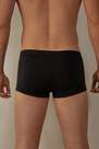 Intimissimi - Black Supima Cotton Boxer Shorts Detail