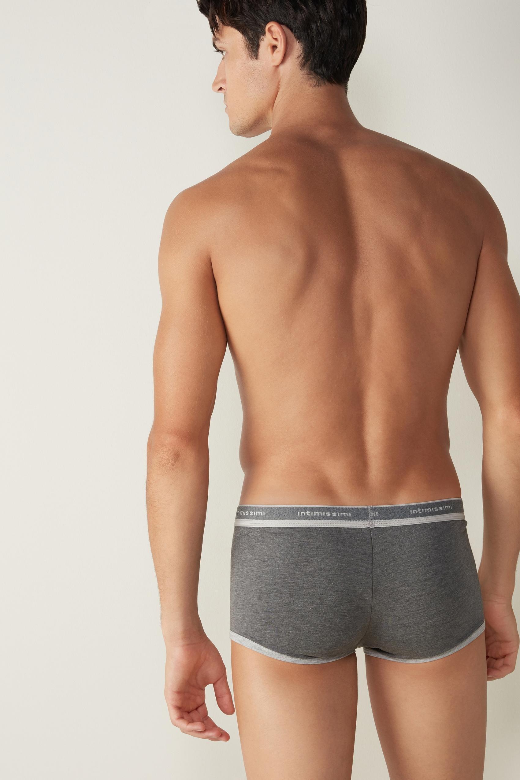 Red Stretch Boxer Shorts, , large image number 3