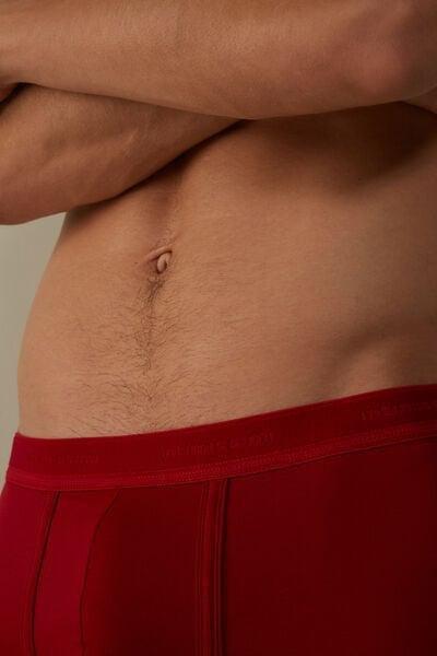 Red Stretch Boxer Shorts, Intense Red/red, large image number 9