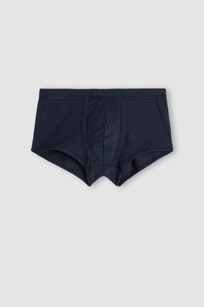 Navy Stretch Boxer Shorts, , large image number 2