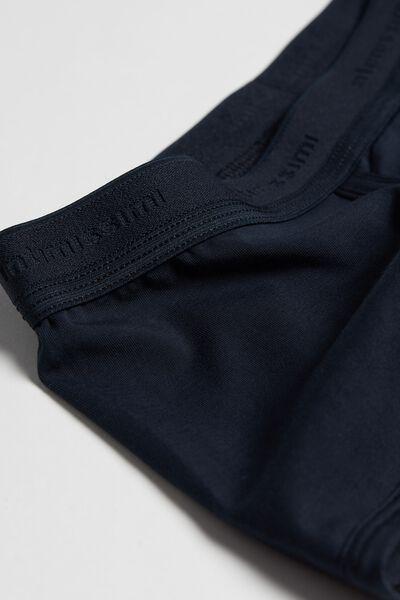 Navy Stretch Boxer Shorts, , large image number 5