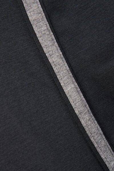 Black/Graphite Blend Superior Cotton Boxers With Logo, Black/graphite Blend, large image number 4