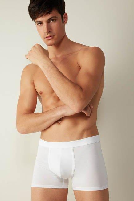 White Loose Fit Boxer, , large image number 2