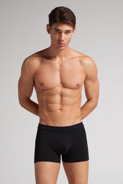 Black Loose Fit Boxers, , large image number 2