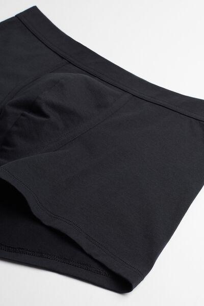 Black Loose Fit Boxers, , large image number 4