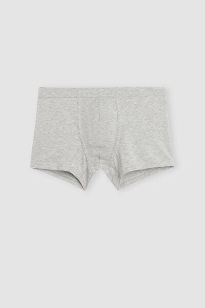 مزيج رمادي "اتح supima؟ الملاكمون القطن "ض"اضة تناسب الرجال, Light Grey Blend, large image number 2