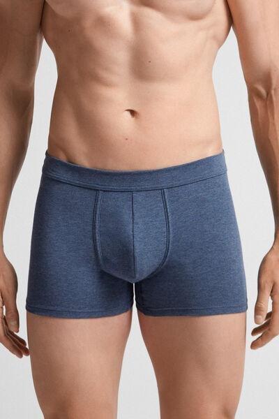الدنيم الأزرق مزيج سوبيما؟ الملاكمون القطن "ض"اضة تناسب الرجال, Denim Blue Blend, large image number 0