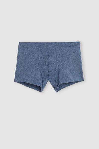 الدنيم الأزرق مزيج سوبيما؟ الملاكمون القطن "ض"اضة تناسب الرجال, Denim Blue Blend, large image number 2
