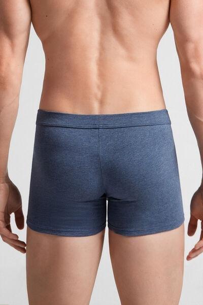 الدنيم الأزرق مزيج سوبيما؟ الملاكمون القطن "ض"اضة تناسب الرجال, Denim Blue Blend, large image number 3