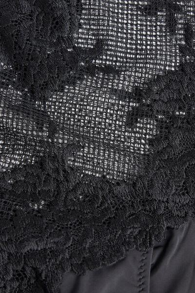 Black Pretty Flowers Knickers, , large image number 4