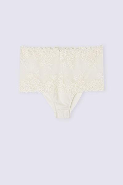 White Embroidered Knickers, , large image number 2
