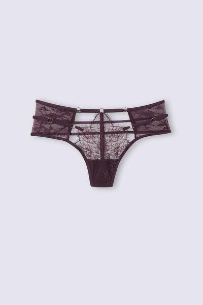 Purple Brazilian French Knickers, , large image number 2